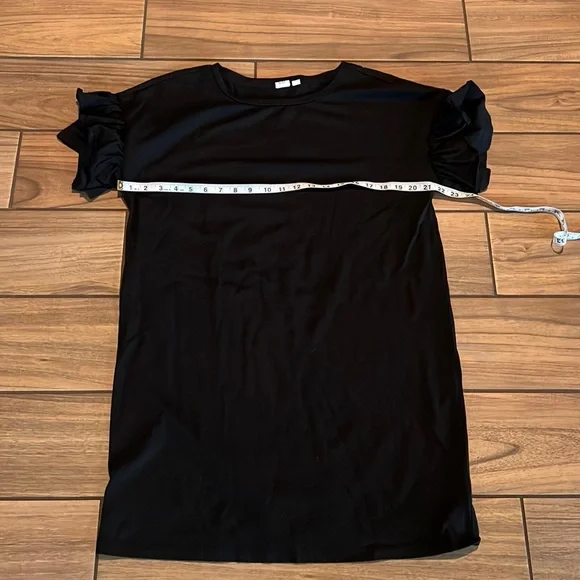 💫🌟 GAP Ruffle Sleeve T Shirt Dress - Picture 3 of 7